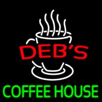 Debs Coffee House Neonskylt