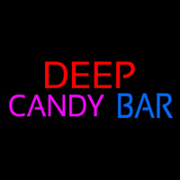 Deep Candy Bars Neonskylt