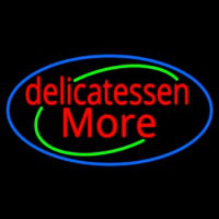 Delicatessen More Neonskylt