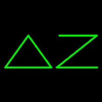 Delta Zeta Neonskylt