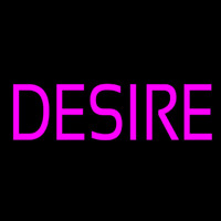 Desire Neonskylt