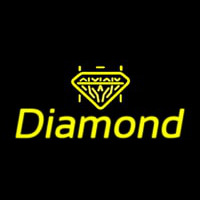 Diamond Yellow Neonskylt