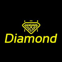 Diamond Yellow Neonskylt