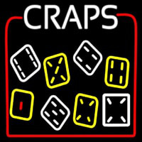 Dies With Craps 1 Neonskylt