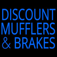 Discount Muflers And Brakes Neonskylt