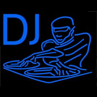 Dj Disc Jockey Disco Music 1 Neonskylt