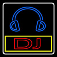 Dj With Logo Neonskylt