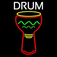 Djembe Drum 2 Neonskylt