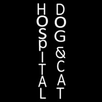Dog And Cat Hospital Neonskylt