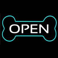 Dog Bone Open 2 Neonskylt