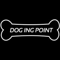 Dog Ing Point Neonskylt