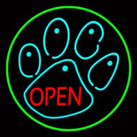 Dog Open Logo 5 Neonskylt