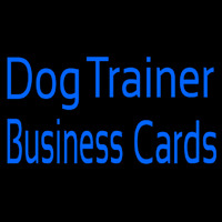 Dog Trainer 1 Neonskylt