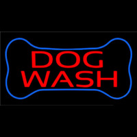 Dog Wash Block Neonskylt