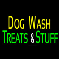 Dog Wash Treat And Stuff 2 Neonskylt