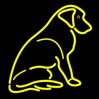 Dog With Logo Neonskylt