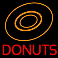 Donuts Neonskylt