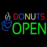 Donuts Open Neonskylt