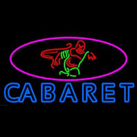 Double Stroke Cabaret Logo Neonskylt
