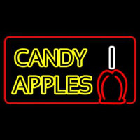 Double Stroke Candy Apples Neonskylt