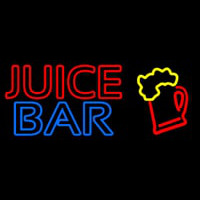 Double Stroke Juice Bar With Grapes Neonskylt