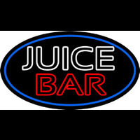 Double Stroke Juice Bar With Grapes Neonskylt