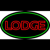 Double Stroke Lodge Neonskylt
