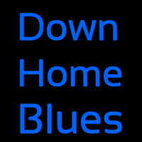 Down Home Blues Neonskylt