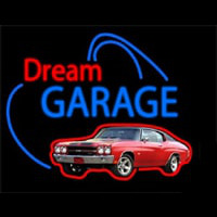 Dream Garage Chevy Chevelle Ss Neonskylt