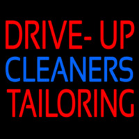Drive Up Cleaners Tailoring Neonskylt