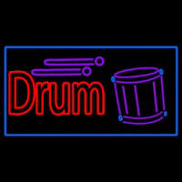 Drum With Musical  Neonskylt