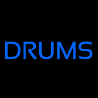 Drums Block 1 Neonskylt
