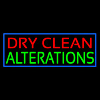 Dry Clean Alterations Neonskylt
