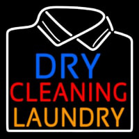 Dry Cleaning Laundry Neonskylt