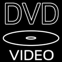Dvd Video Dics Neonskylt