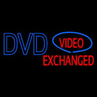 Dvd Video E changed Neonskylt