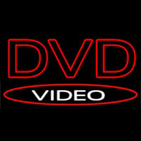 Dvd Video Neonskylt