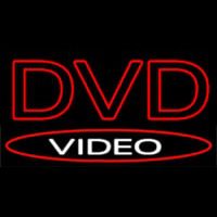 Dvd Video Neonskylt