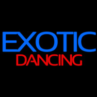 E otic Dancing Strip Club Neonskylt