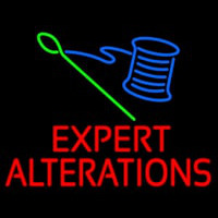 E pert Alterations Neonskylt