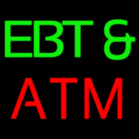 Ebt And Atm Neonskylt