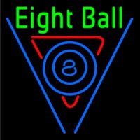 Eight Ball Neonskylt