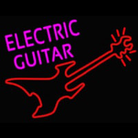 Electric Guitar Neonskylt