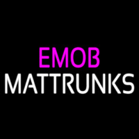Emob Mattrunks Neonskylt