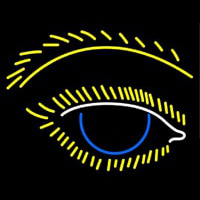 Eye Icon Neonskylt