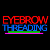 Eyebrow Threading Neonskylt