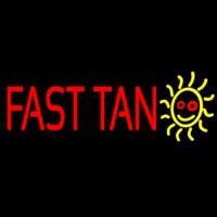 Fast Tan Neonskylt