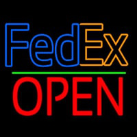 Fede  Logo With Open 1 Neonskylt