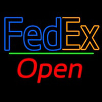 Fede  Logo With Open 2 Neonskylt