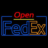 Fede  Logo With Open 4 Neonskylt